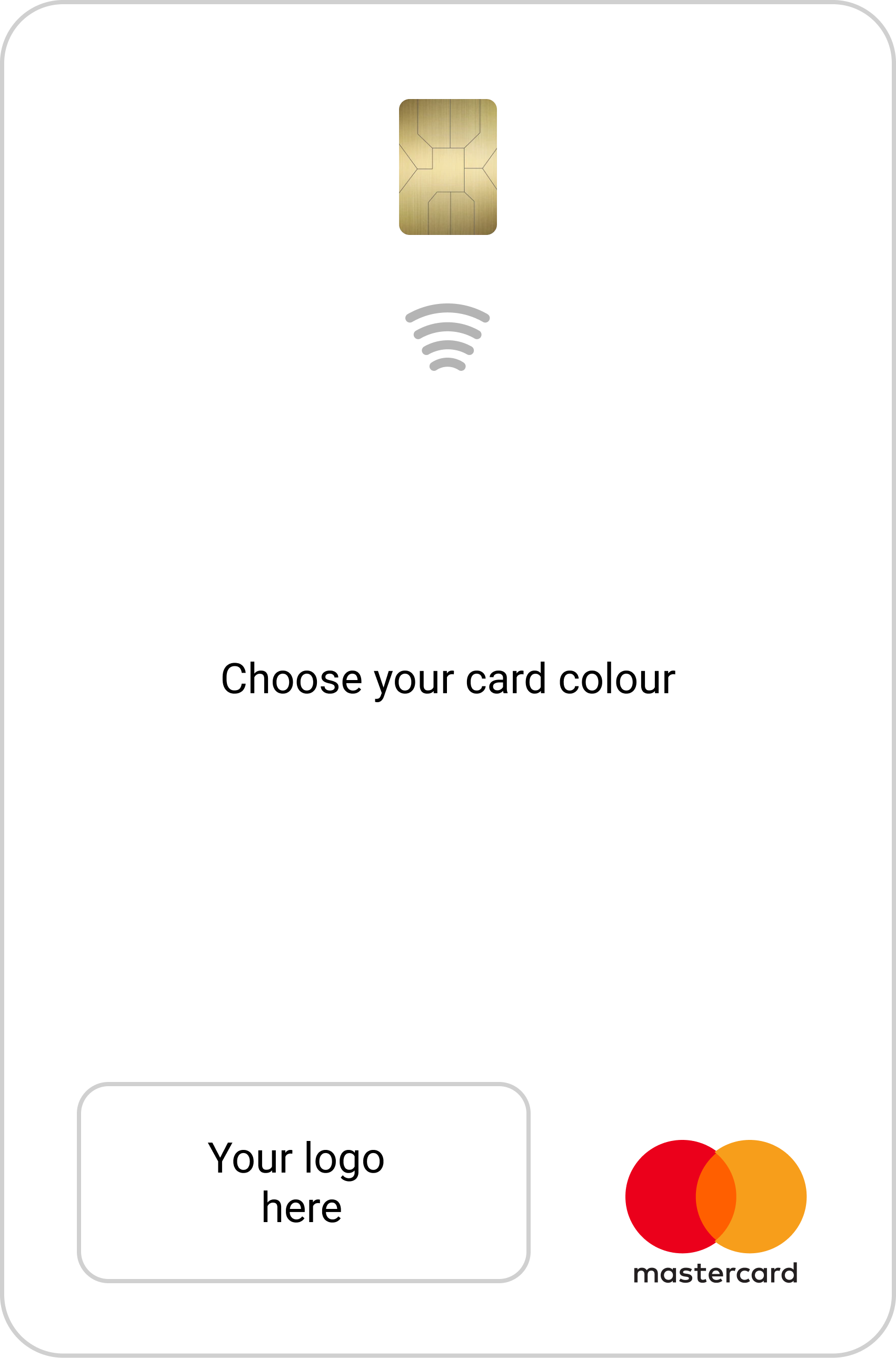 empty card